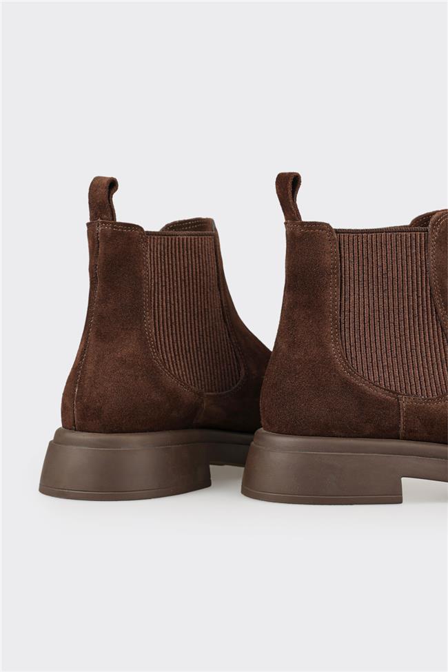 Kahve Deri Kadın Günlük Bot