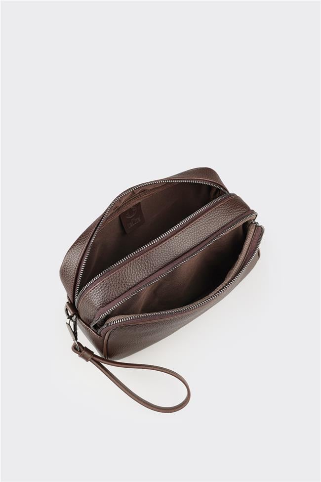 Kahve Erkek El Çantası