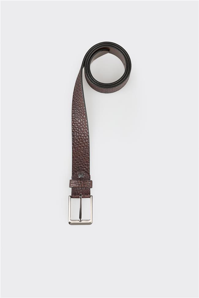 Kahve Deri Erkek Kemer