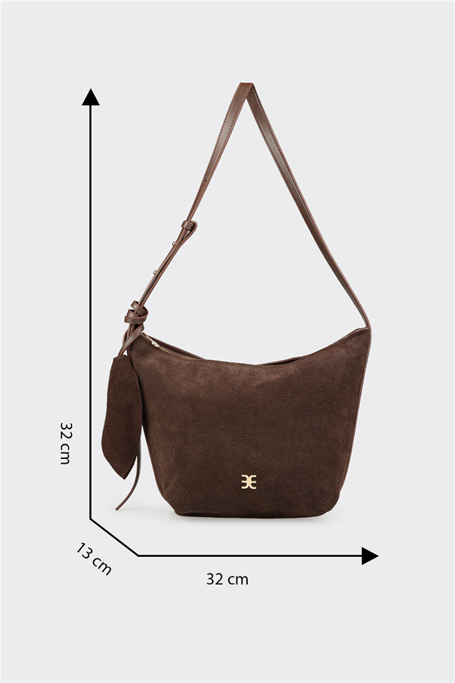 Kahve Kadın Çapraz Çanta