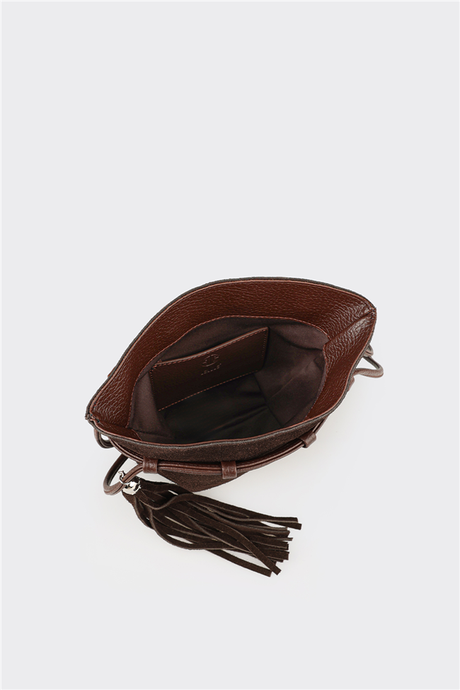 Kahve Kadın Çapraz Çanta