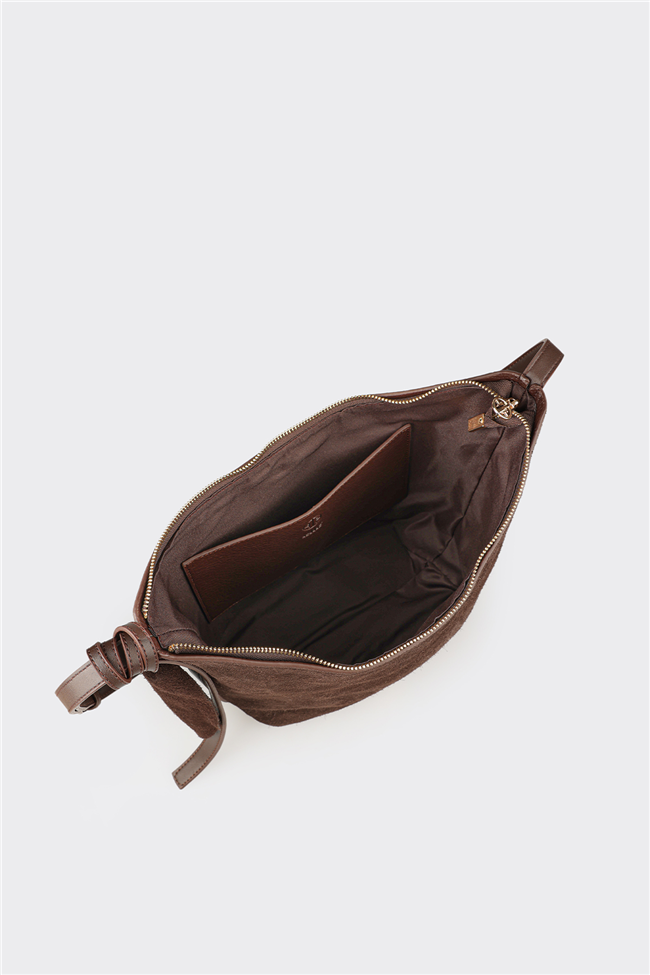 Kahve Kadın Çapraz Çanta