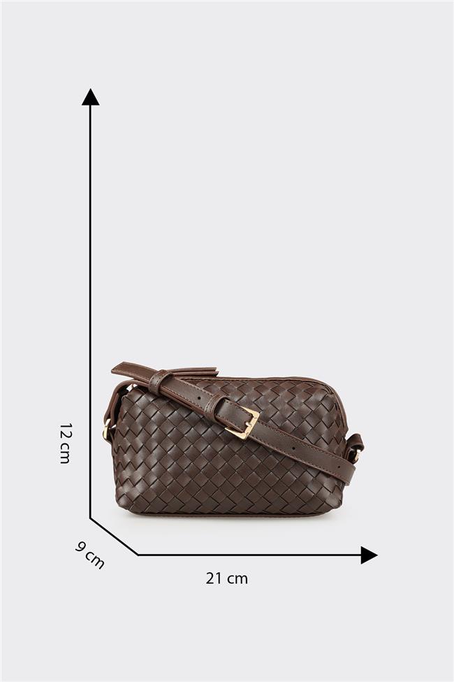 Kahve Kadın Çapraz Çanta