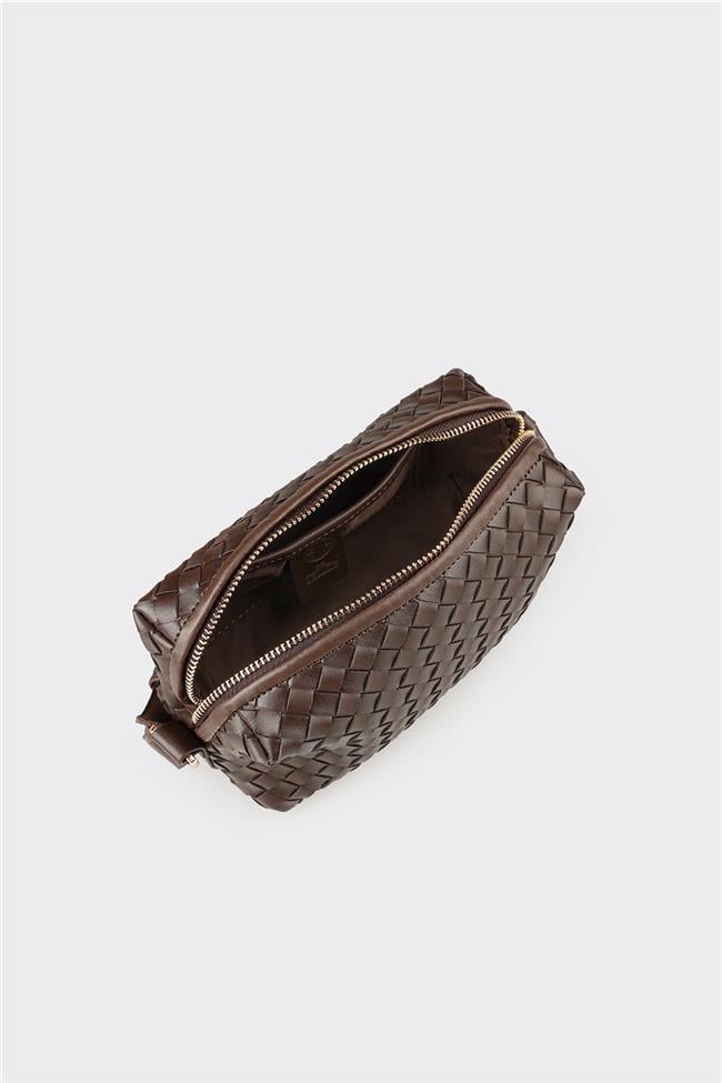 Kahve Kadın Çapraz Çanta