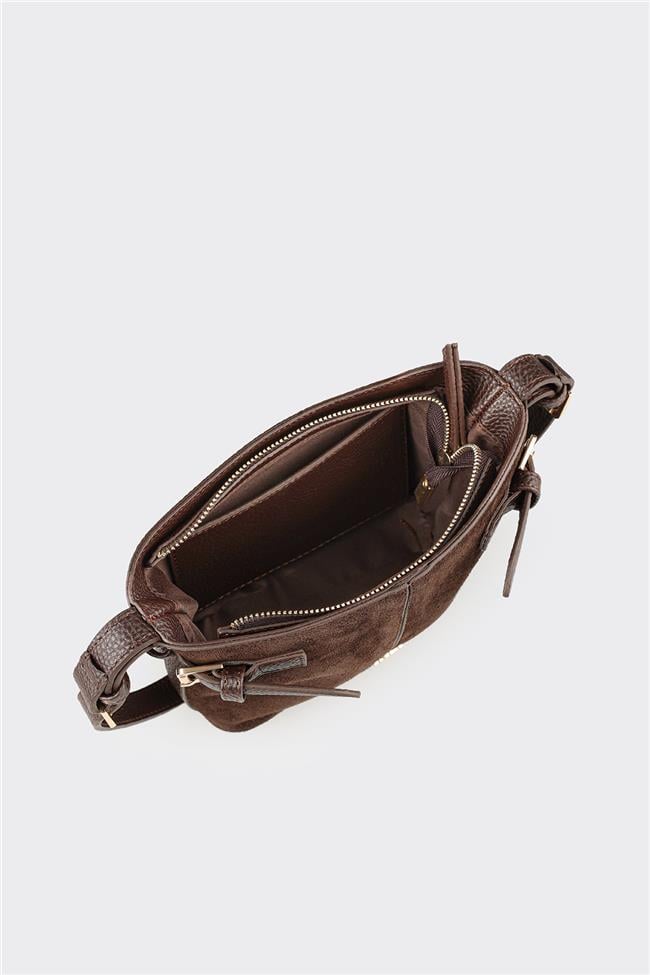 Kahve Kadın Çapraz Çanta