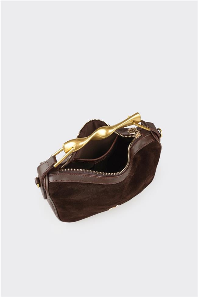 Kahve Kadın Çapraz Çanta