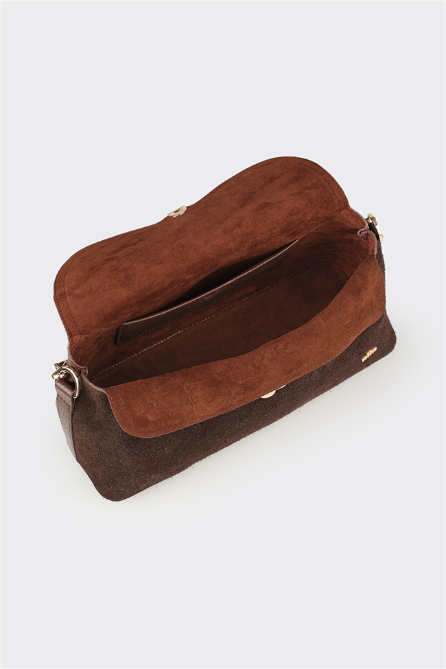 Kahve Kadın Çapraz Çanta