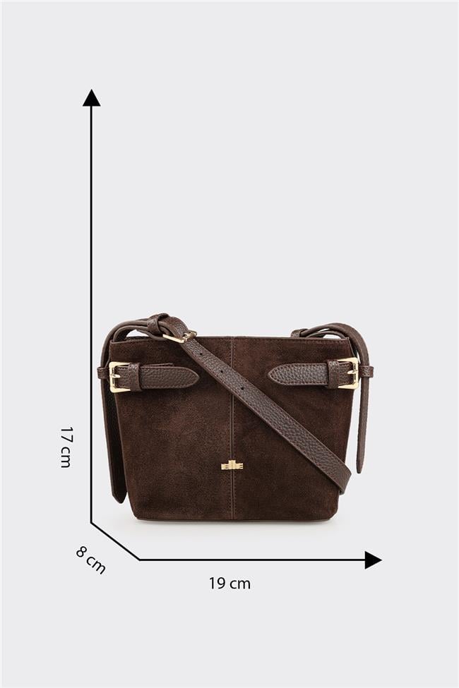Kahve Kadın Çapraz Çanta