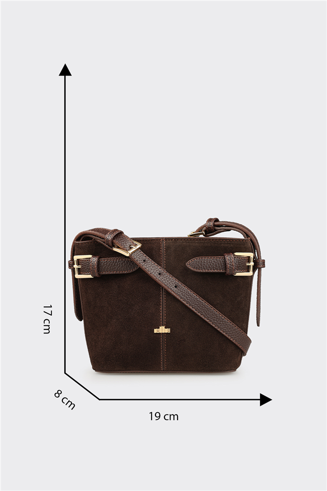 Kahve Kadın Çapraz Çanta