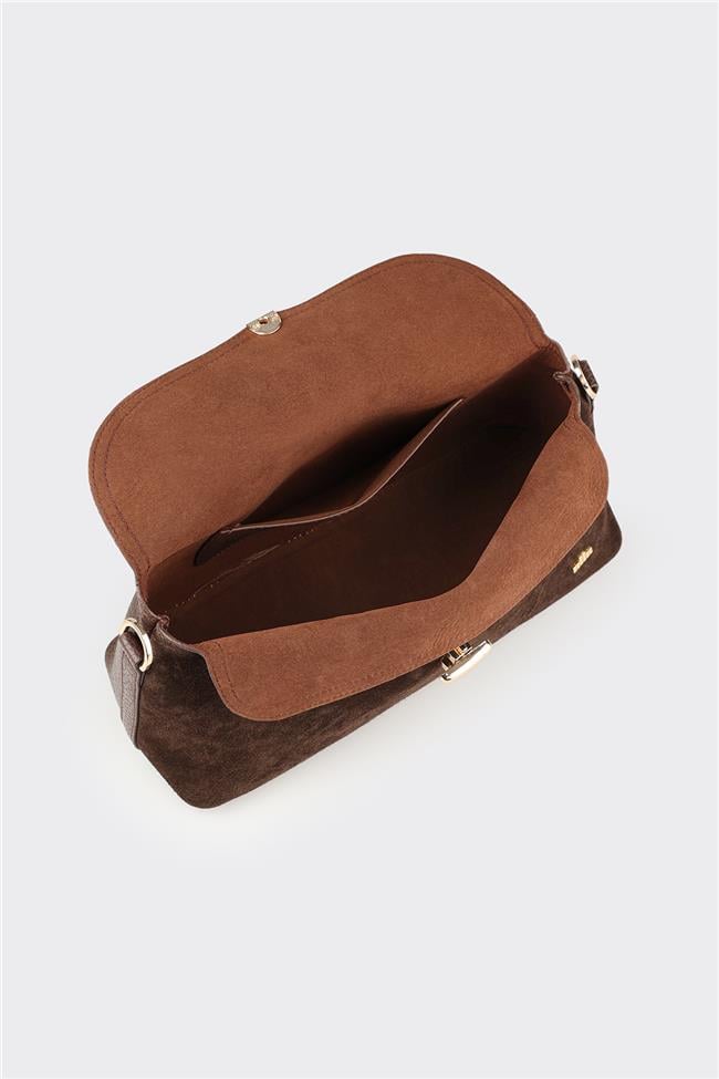 Kahve Kadın Çapraz Çanta