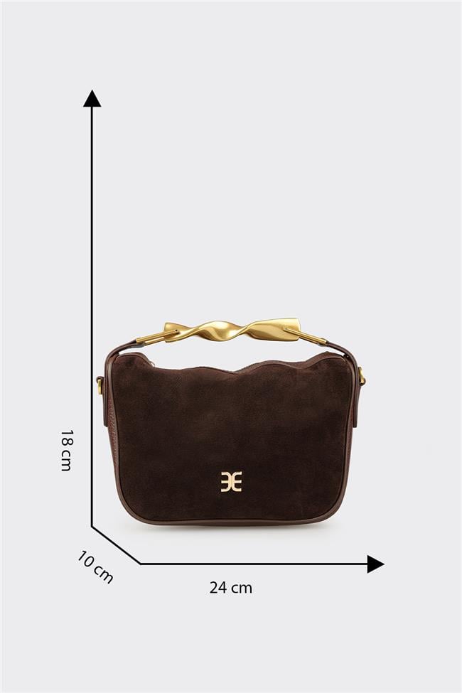 Kahve Kadın Çapraz Çanta