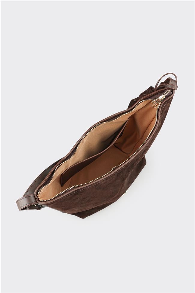 Kahve Kadın Çapraz Çanta