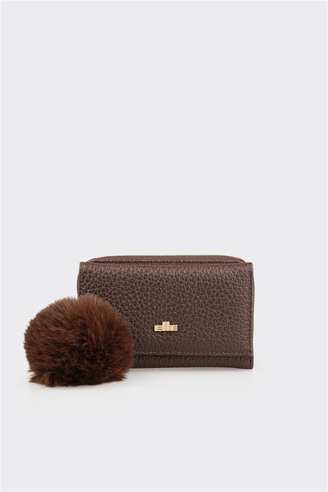 Kahve Kadın Cüzdan