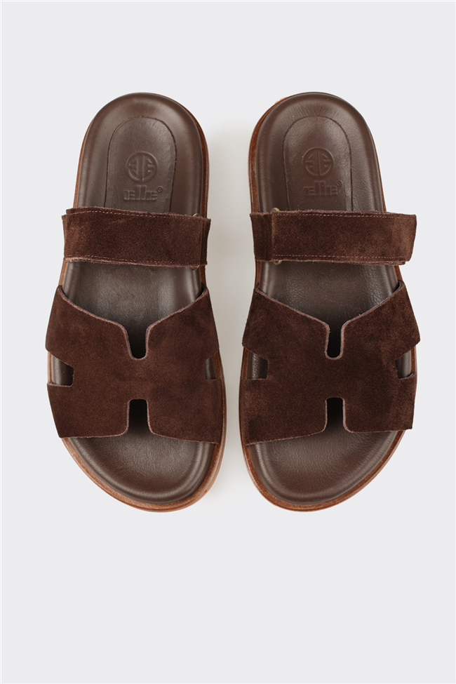 Kahve Kadın Düz Terlik