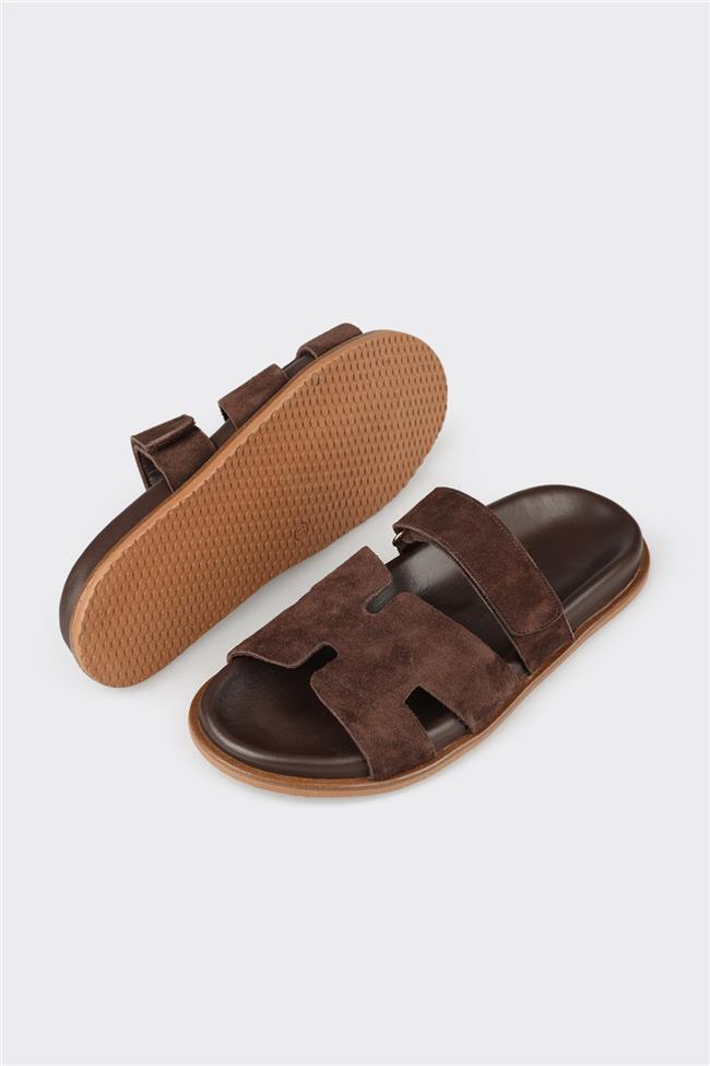 Kahve Kadın Düz Terlik