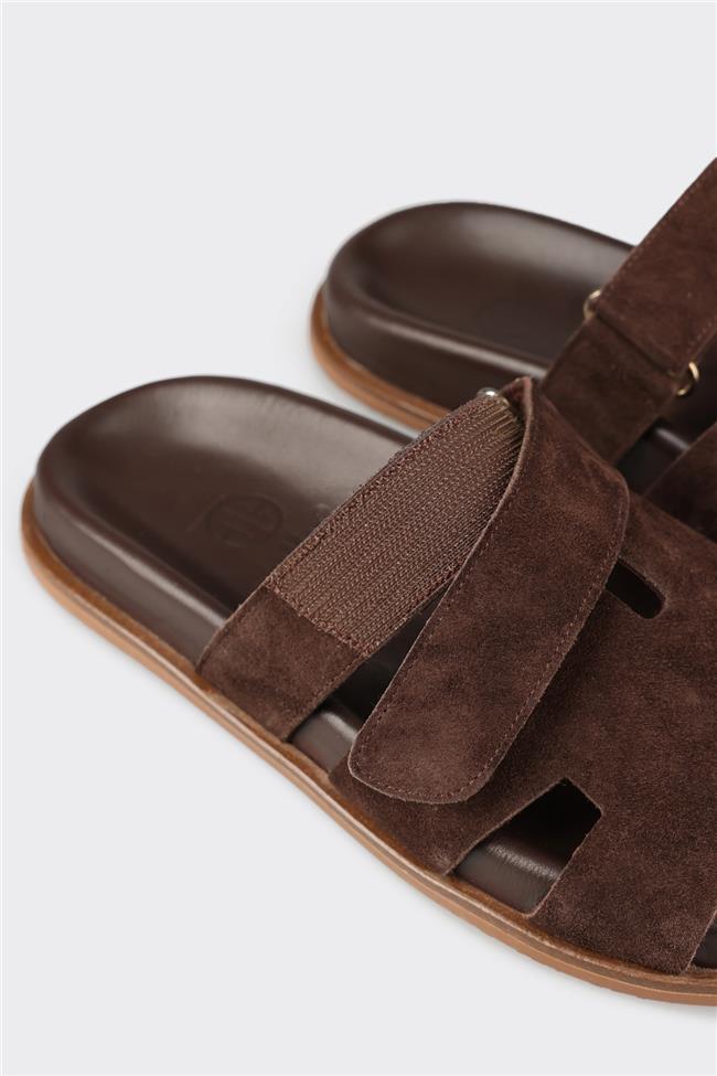 Kahve Kadın Düz Terlik