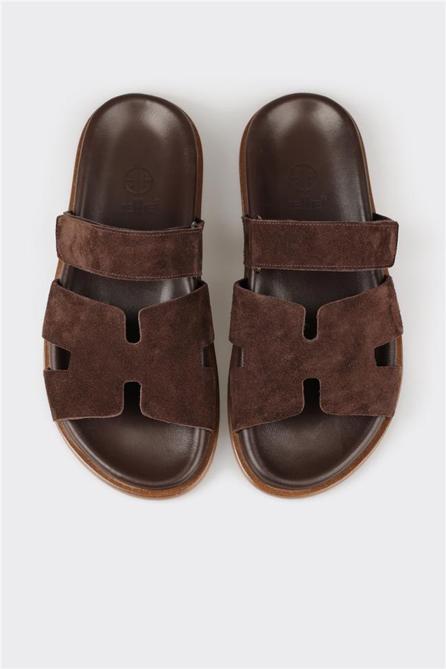 Kahve Kadın Düz Terlik