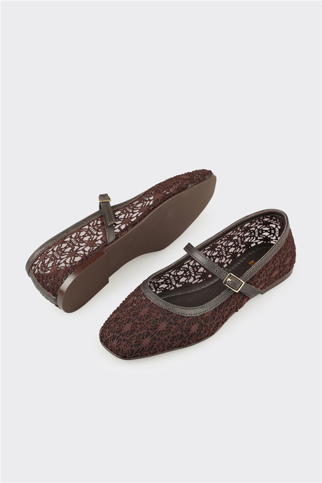 Kahve Kadın Günlük Ayakkabı