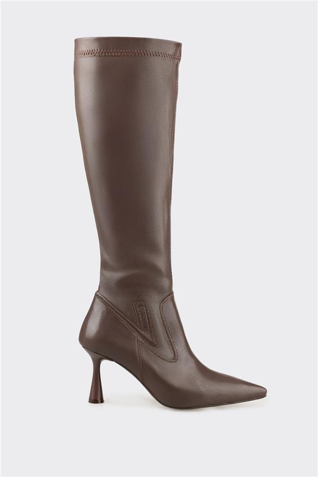 Kahve Kadın Günlük Çizme