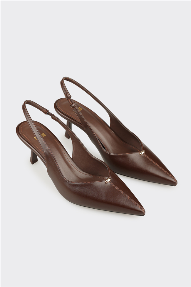 Kahve Kadın Klasik Ayakkabı