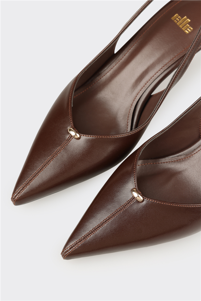 Kahve Kadın Klasik Ayakkabı