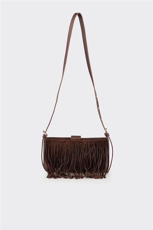 Kahve Kadın Küçük Çapraz Çanta