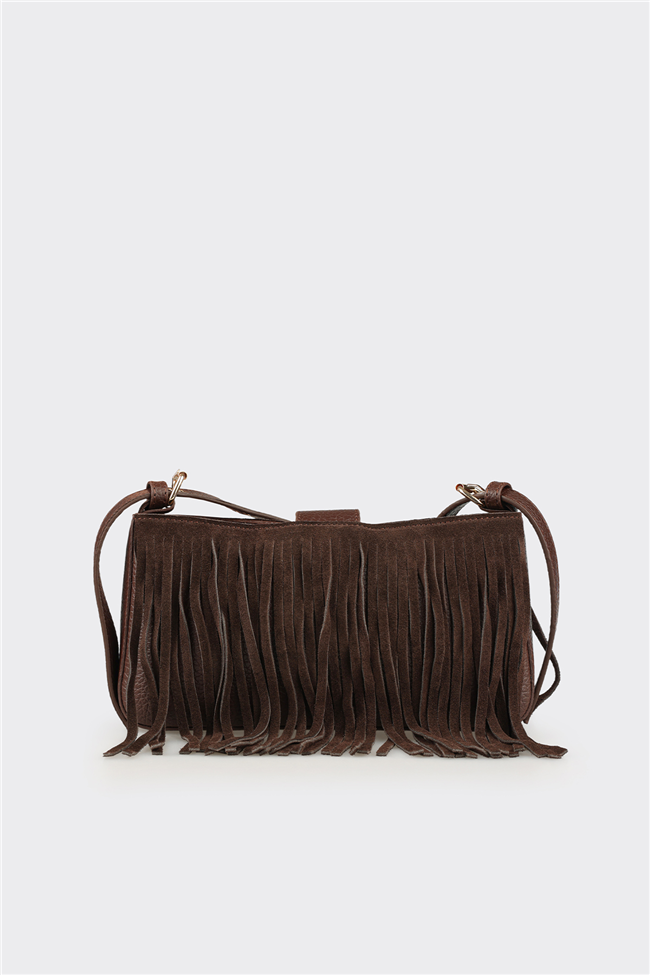 Kahve Kadın Küçük Çapraz Çanta