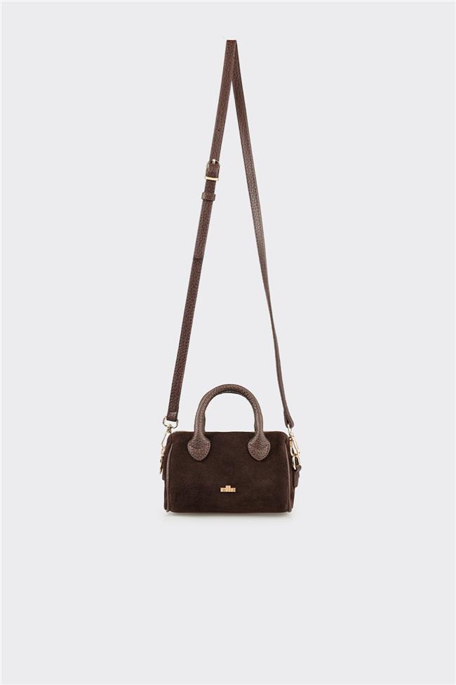 Kahve Kadın Küçük El Çantası