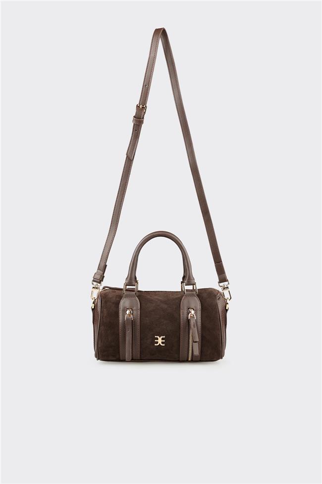 Kahve Kadın Küçük El Çantası