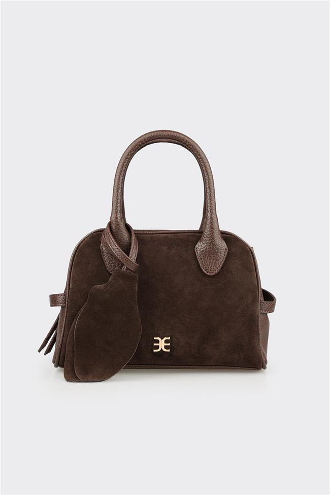 Kahve Kadın Küçük El Çantası