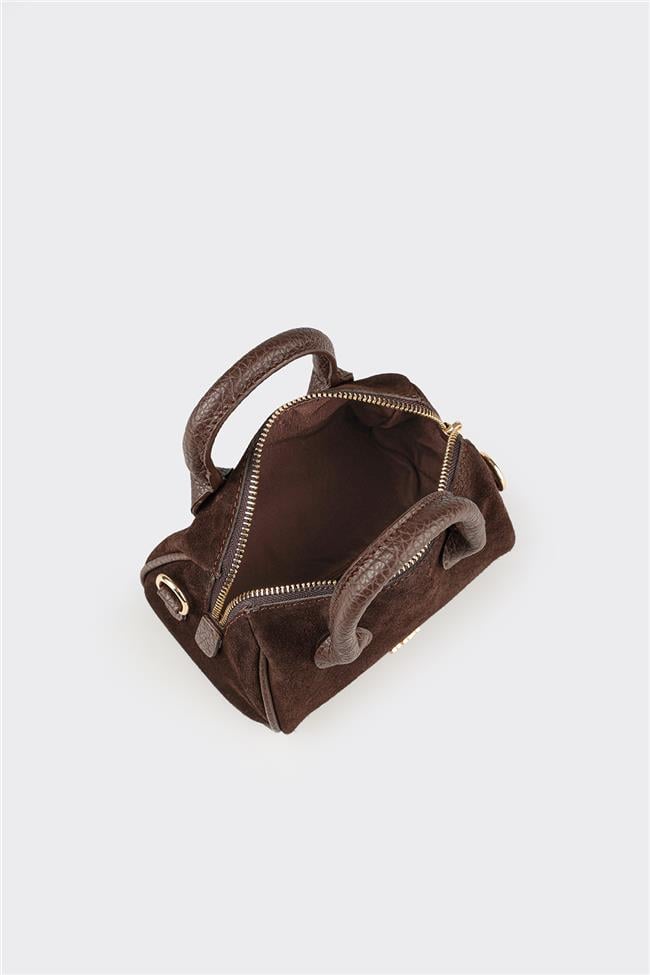 Kahve Kadın Küçük El Çantası