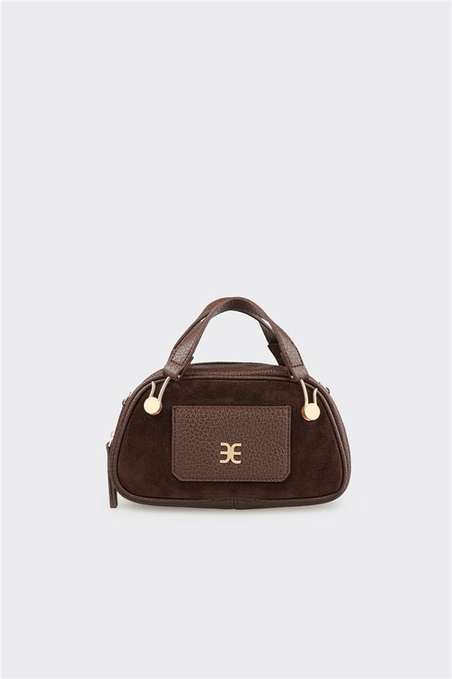 Kahve Kadın Küçük El Çantası