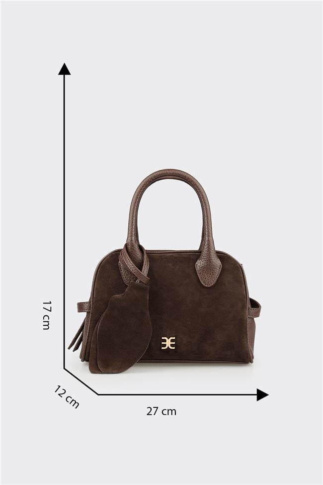 Kahve Kadın Küçük El Çantası