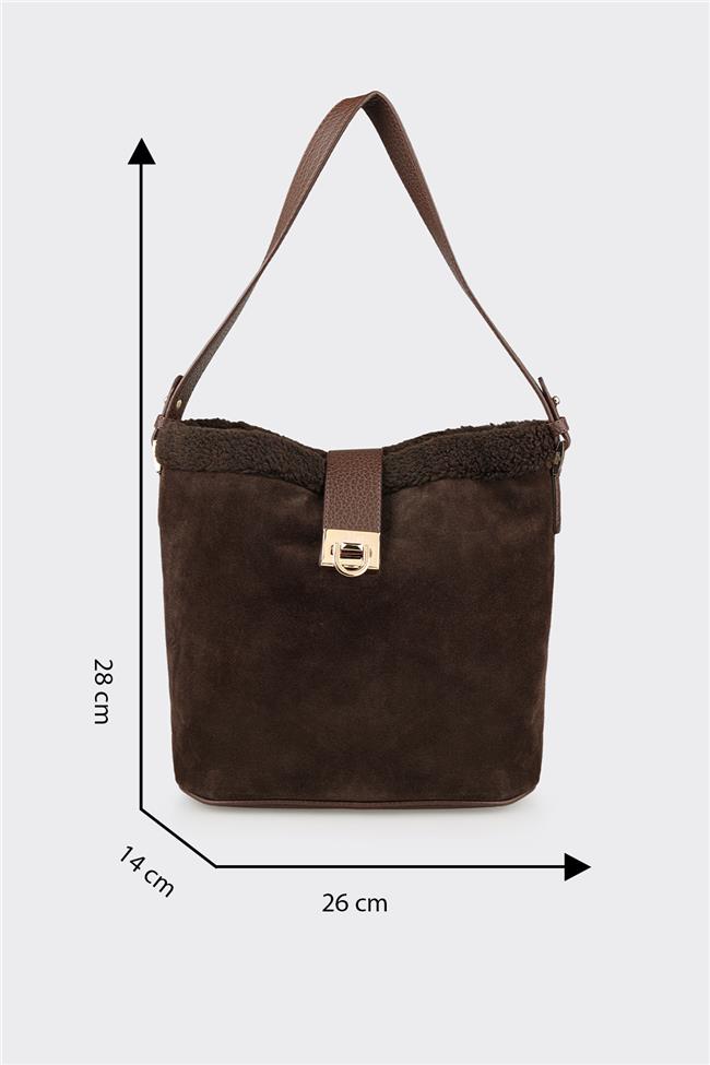 Kahve Kadın Omuz Çantası