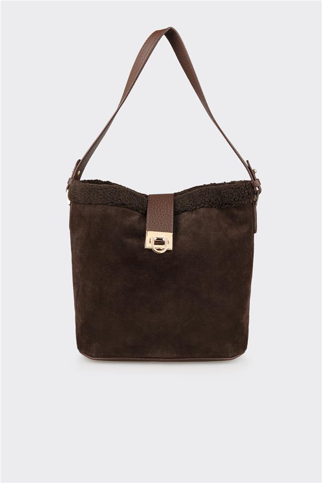 Kahve Kadın Omuz Çantası