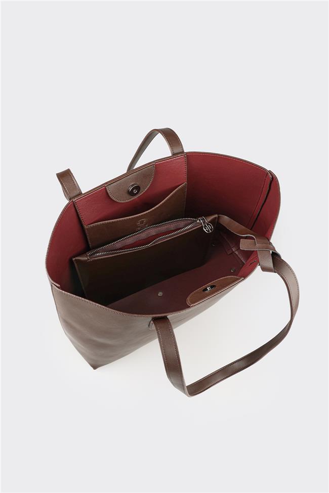 Kahve Kadın Omuz Çantası