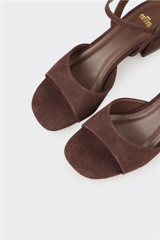 Kahve Kadın Sandalet