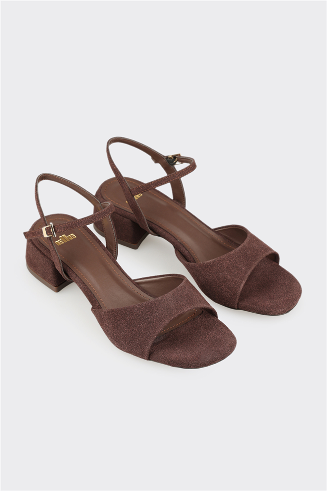 Kahve Kadın Sandalet