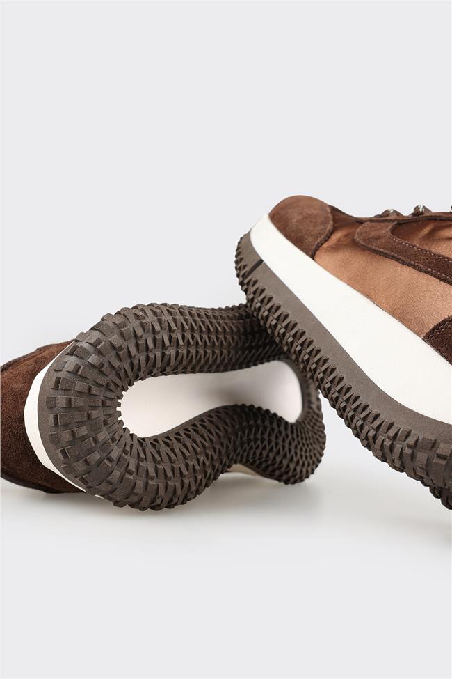 Kahve Kadın Spor Ayakkabı