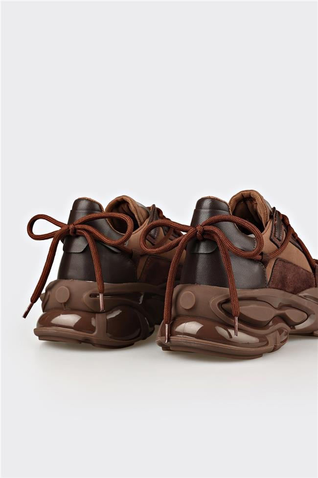 Kahve Kadın Spor Ayakkabı