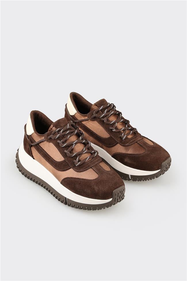 Kahve Kadın Spor Ayakkabı