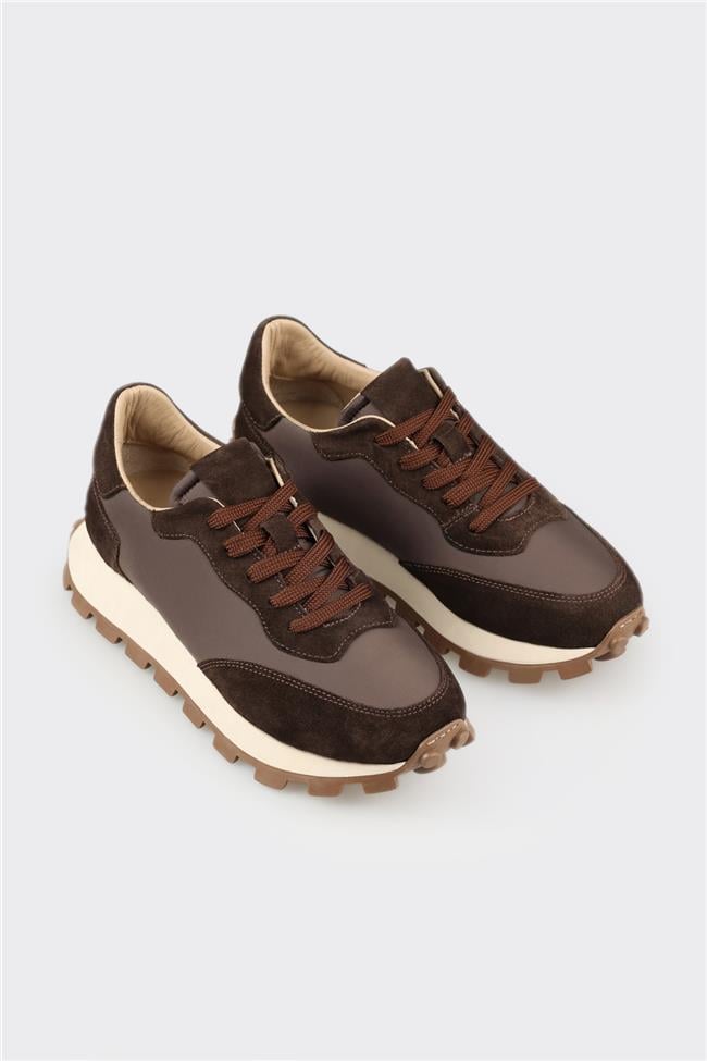 Kahve Kadın Spor Ayakkabı