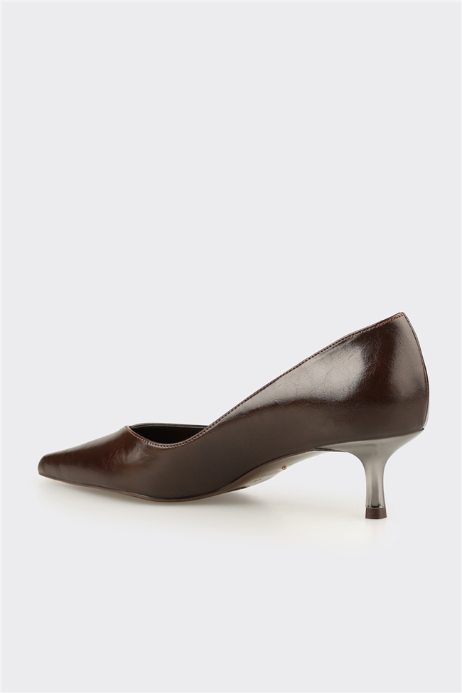 Kahve Kadın Stiletto