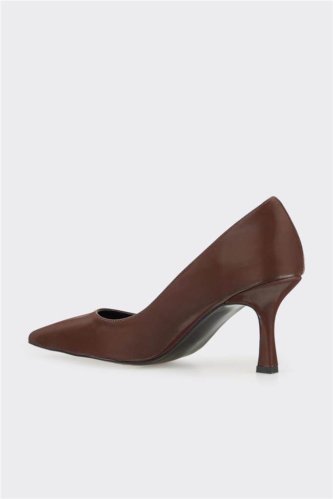 Kahve Kadın Stiletto