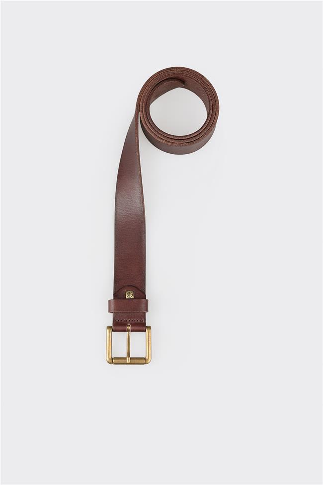 Kahve Deri Erkek Kemer