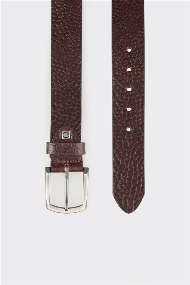 Kahve Deri Erkek Kemer