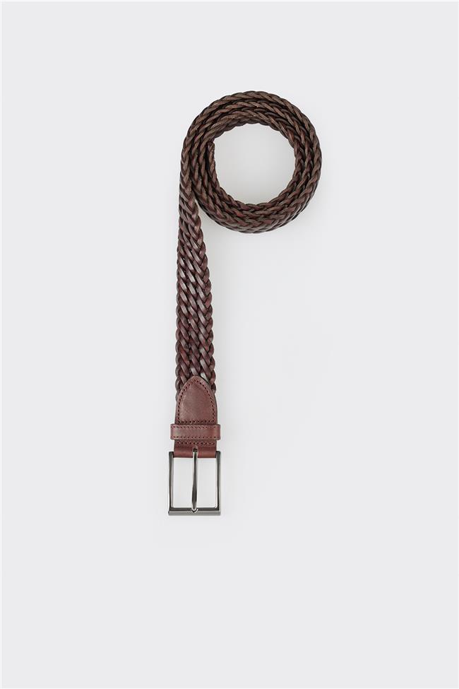 Kahve Deri Erkek Kemer