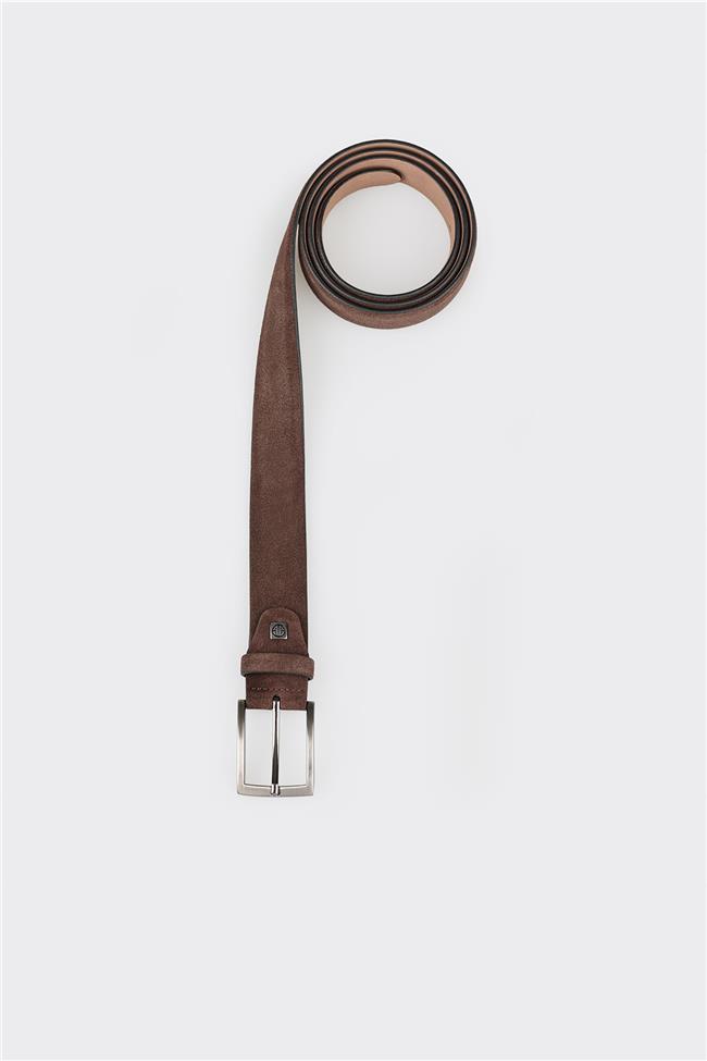 Kahve Deri Erkek Kemer