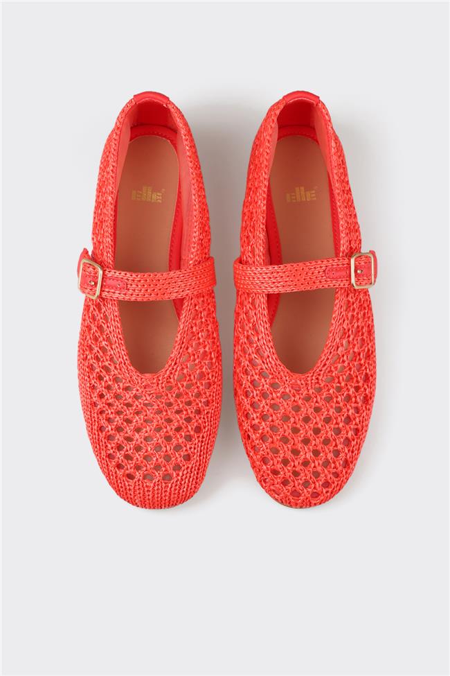 Kırmızı Kadın Günlük Ayakkabı