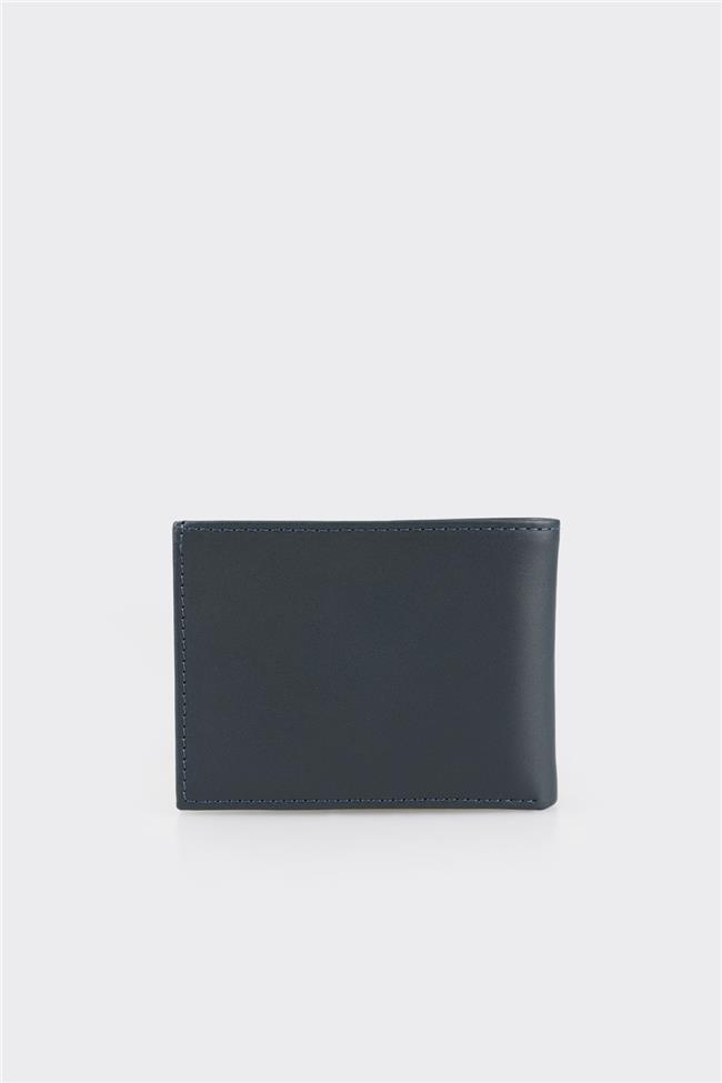 Lacivert Deri Erkek Cüzdan